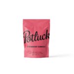 Potluck Strawberry THC Gummies 200mg