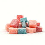 Sour Squares – Sour Variety Gummies – 1000mg