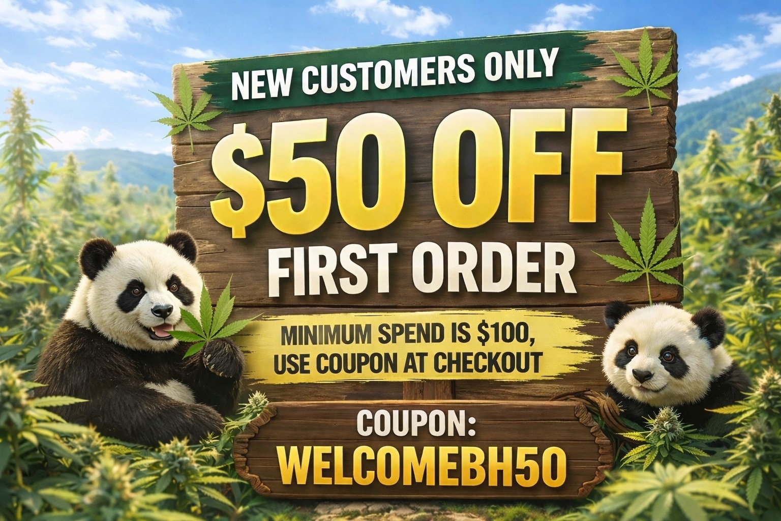 New Customer $50 OFF